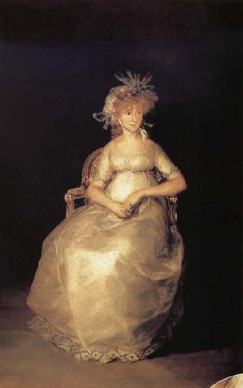 Francisco Goya The Countess of Chinchon oil painting image